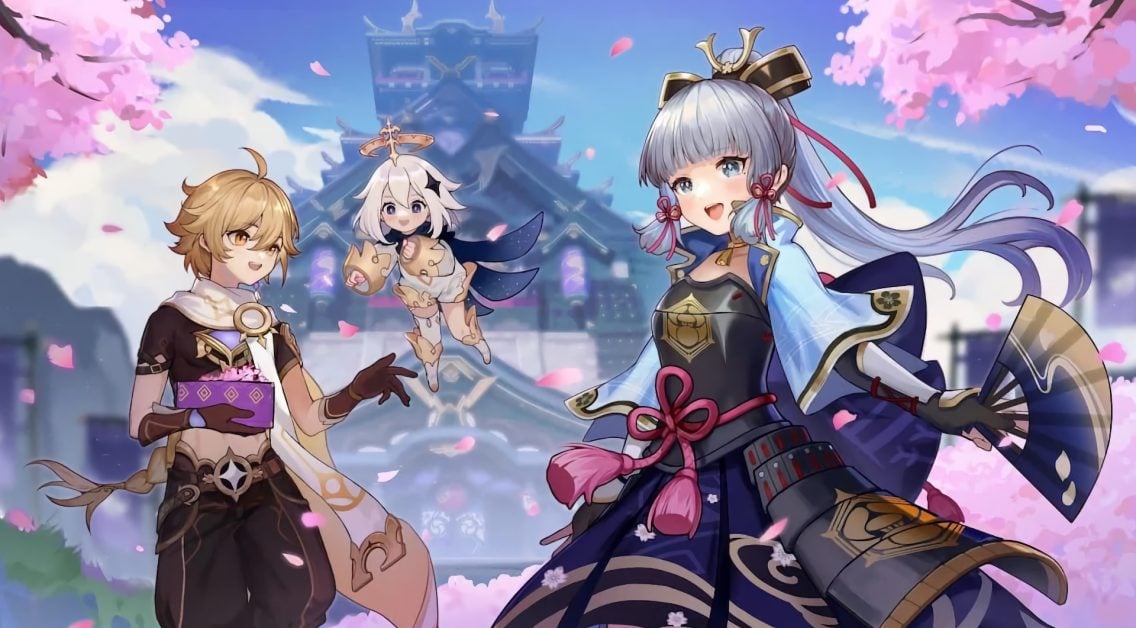 Genshin Impact statistics: Anime characters from game